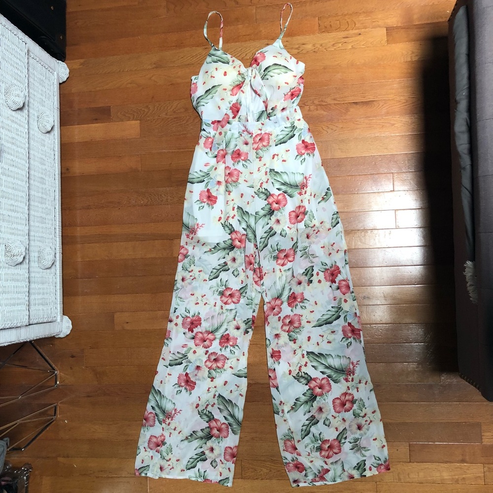 Xtaren Floral Jumpsuit